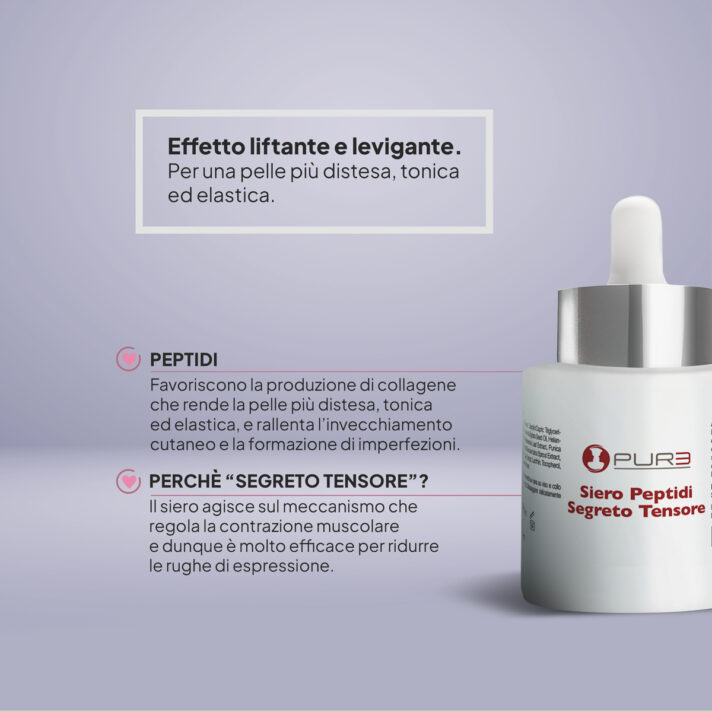 Dettagli Siero Peptidi - Segreto Tensore di Pure Italia