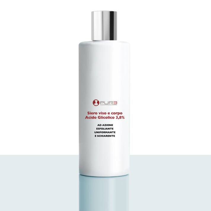 Siero viso e corpo Acido Glicolico 3,8%