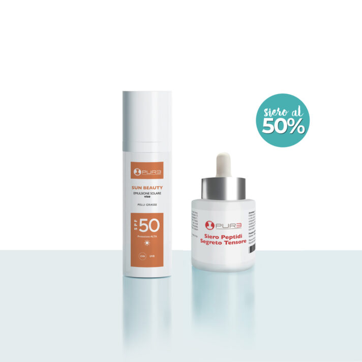 BOX ESTIVA VISO SPF 50 - PELLE MISTA E GRASSA