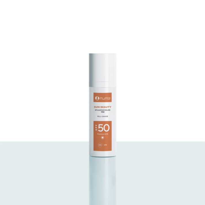 Sun Beauty emulsione solare viso SPF 50 - pelli grasse
