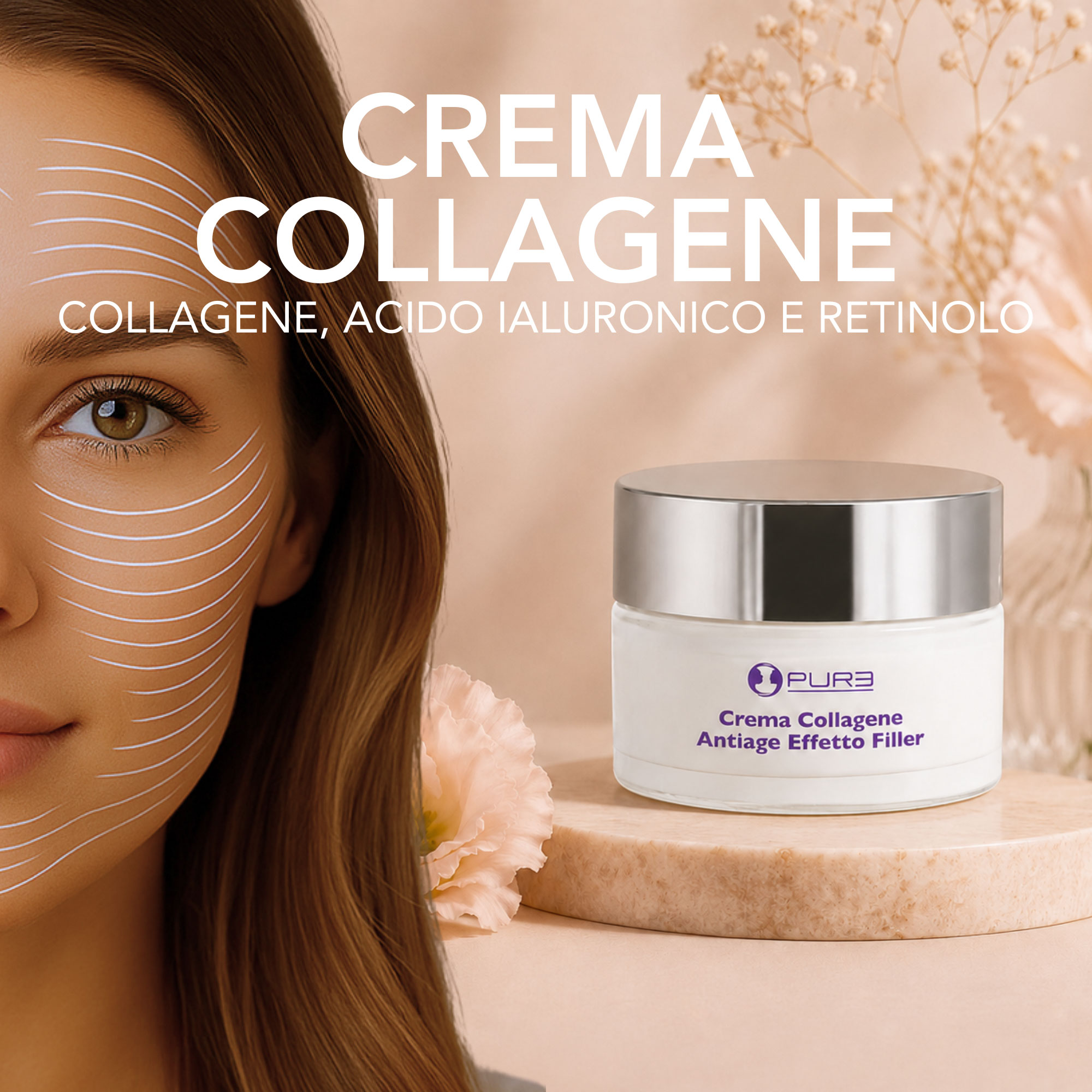 Crema Collagene Antiage Effetto Filler - immagine 2