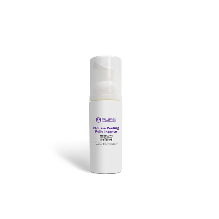 mousse peeling pelle incanto formato travel